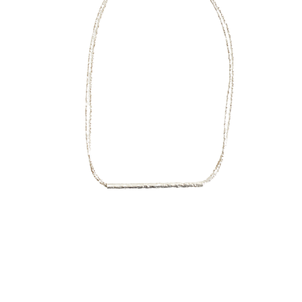 Leah Fine Silver Necklace