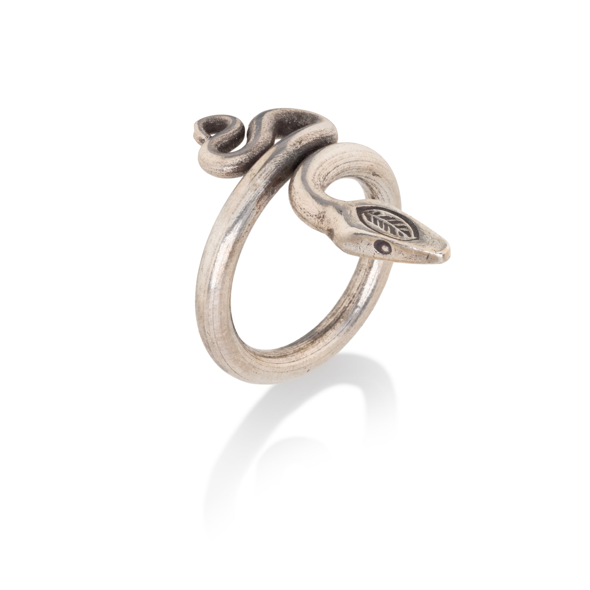 Silver Snake Ring