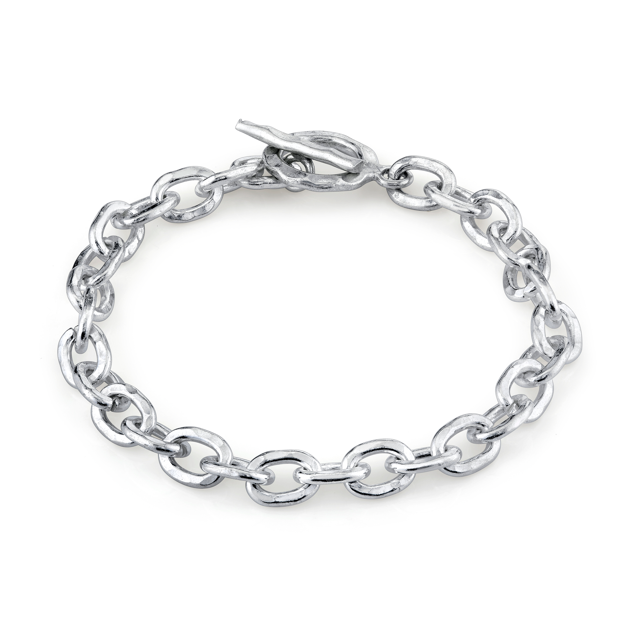 HOUSER | Silver Chain Bracelets for Women | Bangle Bracelets for Women ...