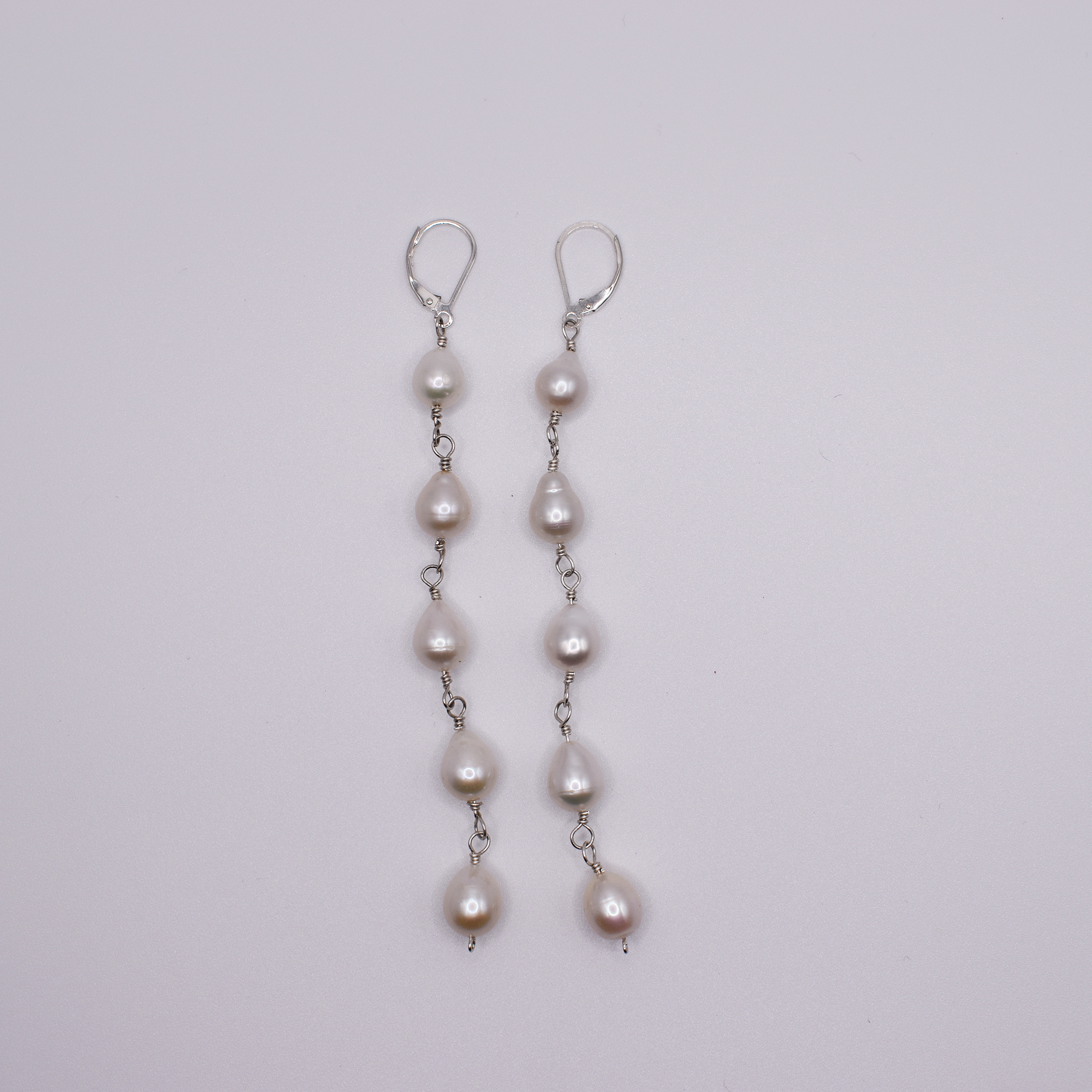 Cassandra Baroque Pearl Dangle Earrings